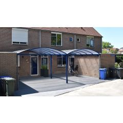 Boog Carport CP20 - Dubbele boog op staanders
