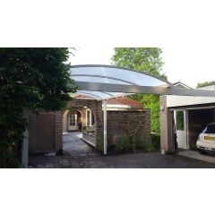 Boog Carport CP25 - Dubbel boog vrije overspanning