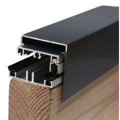 Onderprofiel + Zijprofiel 10 mm + Kliklijst