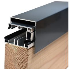 Onderprofiel + Zijprofiel 16 mm + Kliklijst