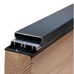 Afdekprofiel + Oplegrubber + Kliklijst