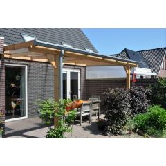 Douglas Veranda Polycarbonaat - LT10X Muuraanbouw