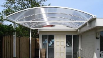 Gebogen Carport CP10 - Enkele Boog