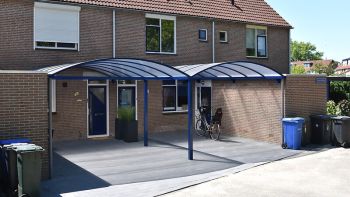 Boog Carport CP20 - Dubbele boog op staanders